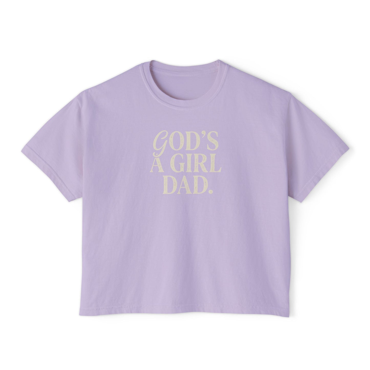 "God's A Girl Dad." Tee